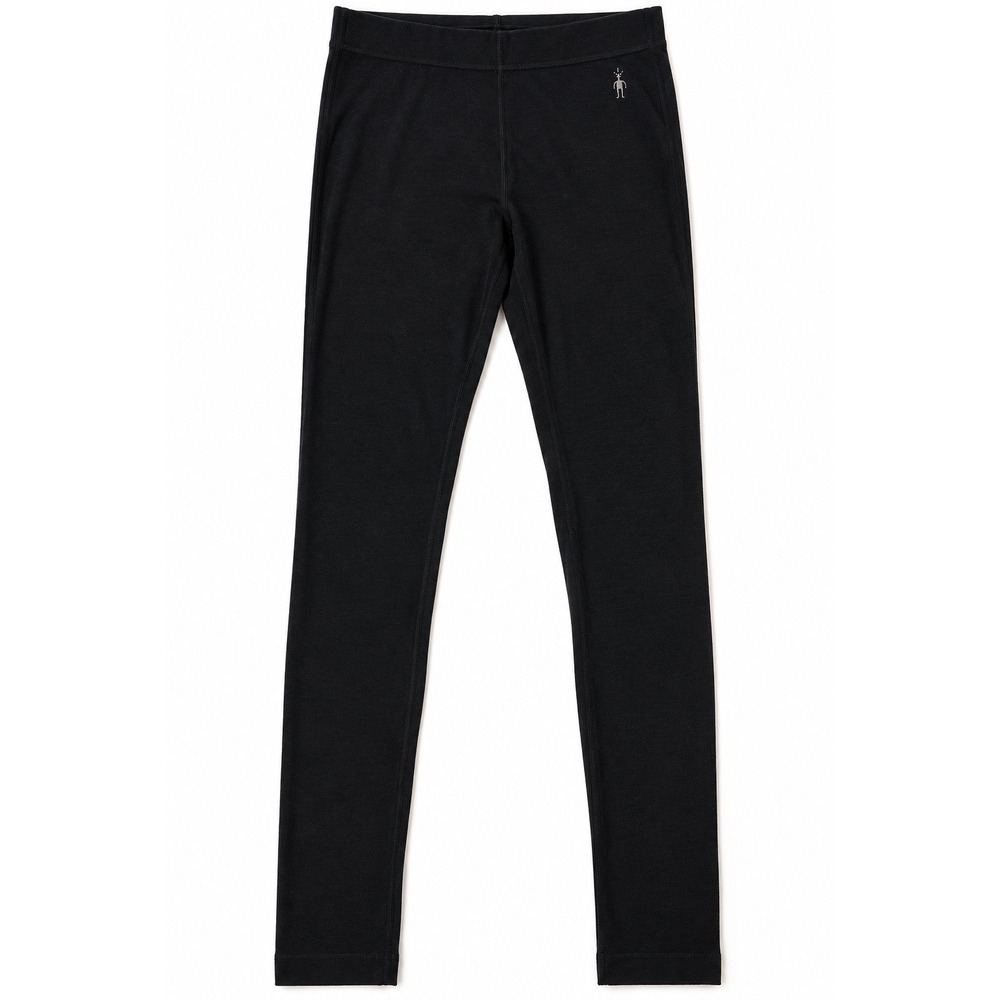 Smartwool Merino Wool Base Layer Leggings Black L Thermal Ski Hiking